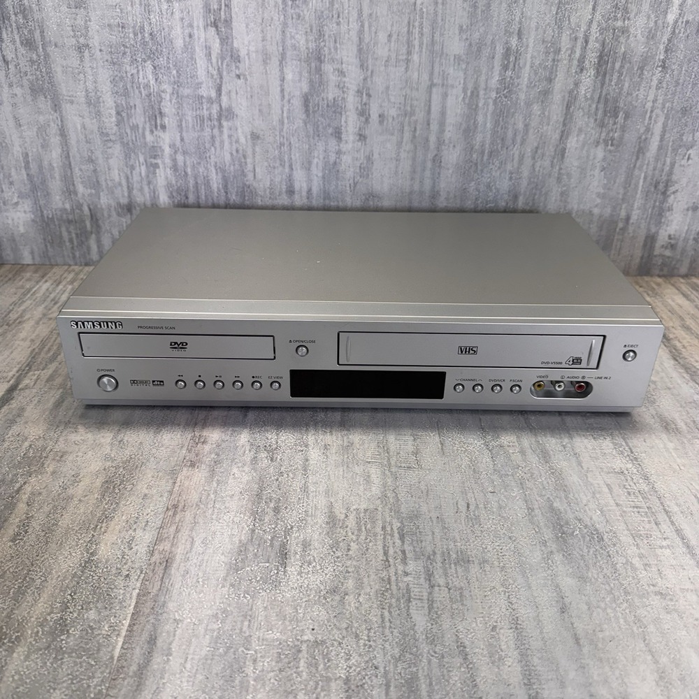 Samsung DVD-V5500 VCR/VHS & DVD Combo DVD not reading NO REMOTE!